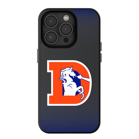 Denver Broncos 1993-1996 Historic Collection Linen MagSafe Compatible Phone Case for Apple iPhone