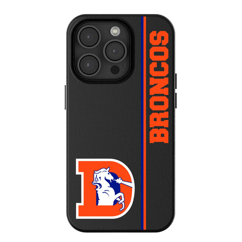 Denver Broncos 1993-1996 Historic Collection Sidebar MagSafe Compatible Phone Case for Apple iPhone