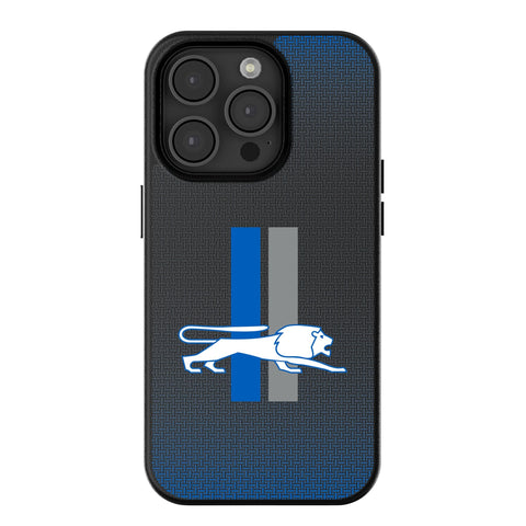 Detroit Lions Retro Linen MagSafe Compatible Phone Case for Apple iPhone