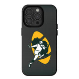 Green Bay Packers Historic Collection Linen MagSafe Compatible Phone Case for Apple iPhone