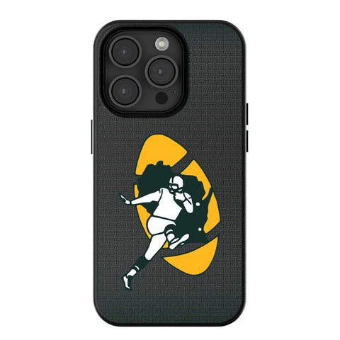 Green Bay Packers Historic Collection Linen MagSafe Compatible Phone Case for Apple iPhone