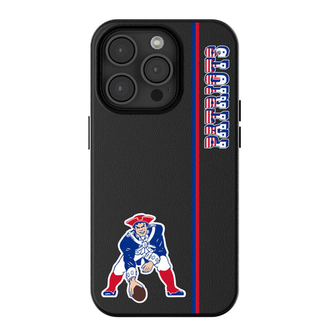 New England Patriots Historic Collection Sidebar MagSafe Compatible Phone Case for Apple iPhone