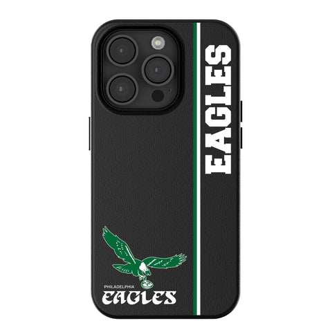 Philadelphia Eagles 1973-1995 Historic Collection Sidebar MagSafe Compatible Phone Case for Apple iPhone