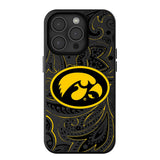 University of Iowa Hawkeyes Paisley MagSafe Compatible Phone Case for Apple iPhone