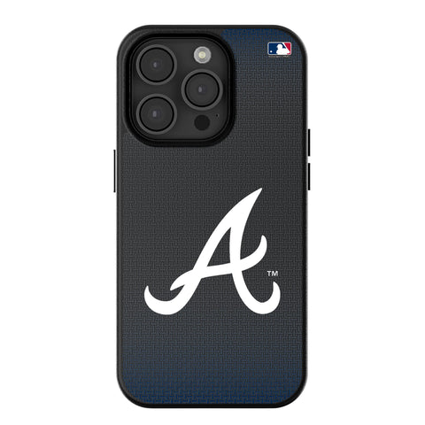Atlanta Braves Linen MagSafe Compatible Phone Case for Apple iPhone