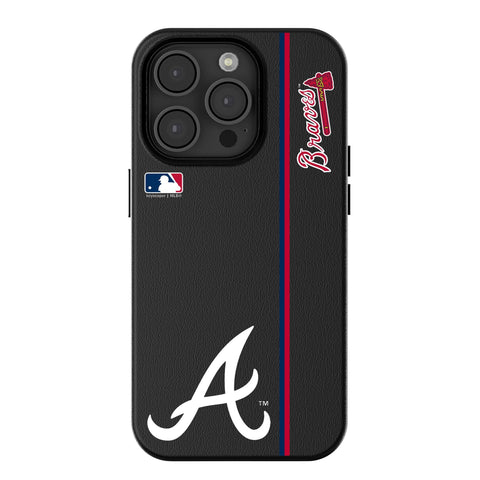 Atlanta Braves Sidebar MagSafe Compatible Phone Case for Apple iPhone