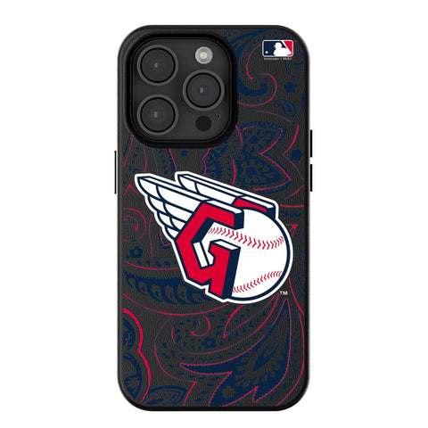 Cleveland Guardians Paisley Magnetic Phone Case-0