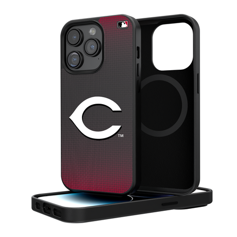 Cincinnati Reds Linen Magnetic Phone Case-0