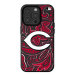 Cincinnati Reds Paisley Magnetic Phone Case-0