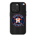 Houston Astros Text Backdrop MagSafe Compatible Phone Case for Apple iPhone