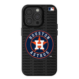 Houston Astros Text Backdrop MagSafe Compatible Phone Case for Apple iPhone