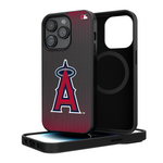 Los Angeles Angels Linen Magnetic Phone Case-0