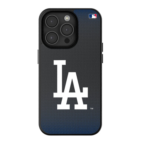 LA Dodgers Linen MagSafe Compatible Phone Case for Apple iPhone