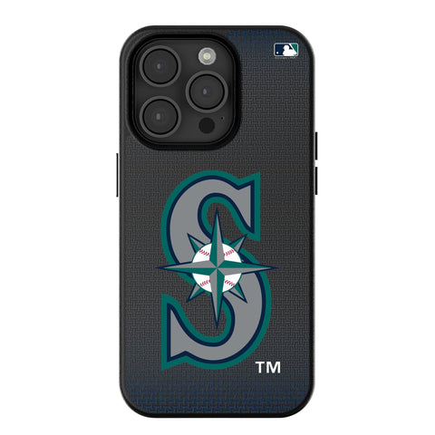 Seattle Mariners Linen MagSafe Compatible Phone Case for Apple iPhone