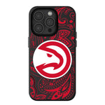 Atlanta Hawks Paisley Magnetic Phone Case-0