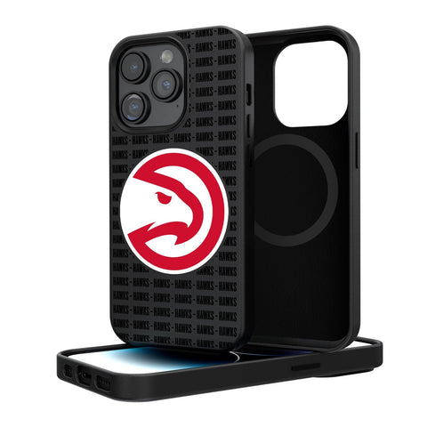 Atlanta Hawks Blackletter Magnetic Case-0