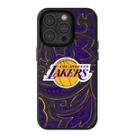 Los Angeles Lakers Paisley Magnetic Phone Case-0