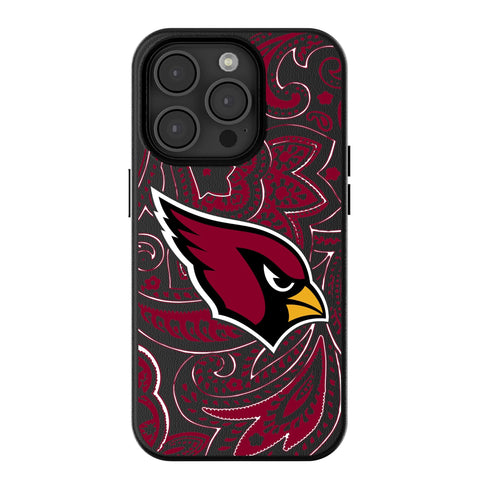 Arizona Cardinals Paisley Magnetic Phone Case-0