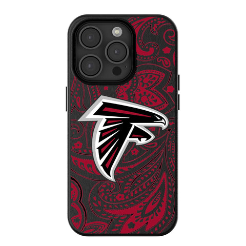 Atlanta Falcons Paisley MagSafe Compatible Phone Case for Apple iPhone