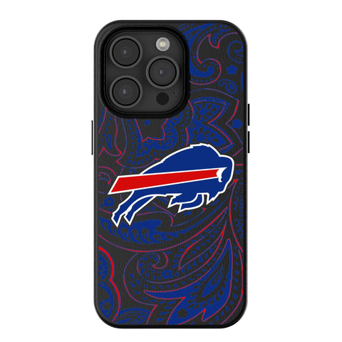 Buffalo Bills Paisley MagSafe Compatible Phone Case for Apple iPhone