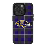 Baltimore Ravens Plaid MagSafe Compatible Phone Case for Apple iPhone