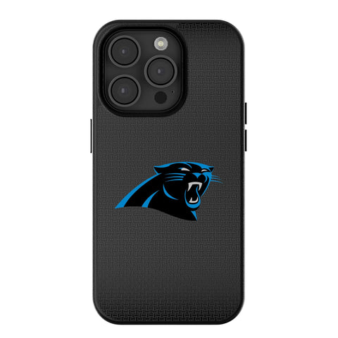 Carolina Panthers Linen MagSafe Compatible Phone Case for Apple iPhone