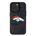 Denver Broncos Paisley MagSafe Compatible Phone Case for Apple iPhone