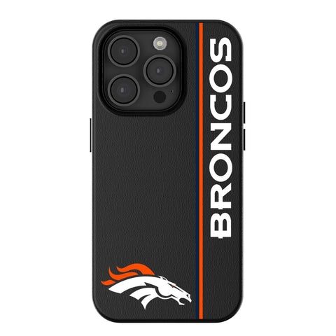 Denver Broncos Sidebar MagSafe Compatible Phone Case for Apple iPhone