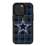 Dallas Cowboys Plaid MagSafe Compatible Phone Case for Apple iPhone