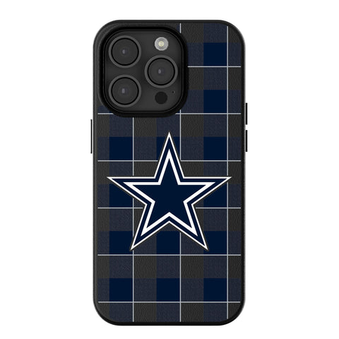 Dallas Cowboys Plaid MagSafe Compatible Phone Case for Apple iPhone
