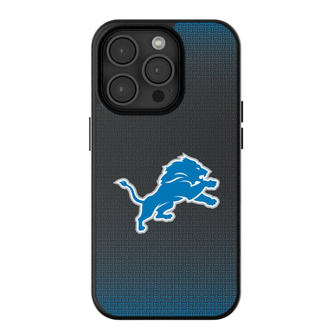 Detroit Lions Linen MagSafe Compatible Phone Case for Apple iPhone