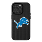 Detroit Lions Text Backdrop MagSafe Compatible Phone Case for Apple iPhone