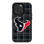 Houston Texans Plaid MagSafe Compatible Phone Case for Apple iPhone