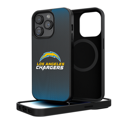 Los Angeles Chargers Linen Magnetic Phone Case-0