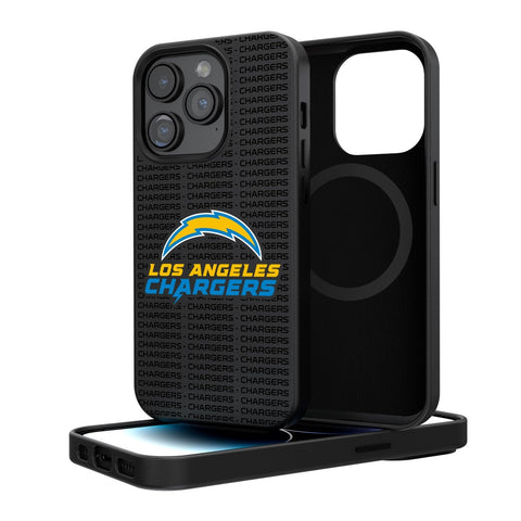 Los Angeles Chargers Blackletter Magnetic Case-0