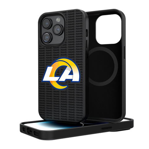 Los Angeles Rams Blackletter Magnetic Case-0