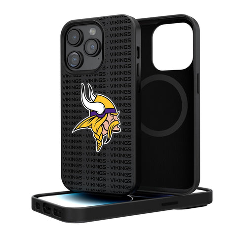 Minnesota Vikings Blackletter Magnetic Case-0