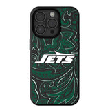 New York Jets Paisley MagSafe Compatible Phone Case for Apple iPhone
