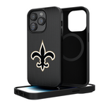 New Orleans Saints Linen Magnetic Phone Case-0