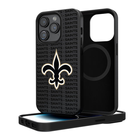 New Orleans Saints Blackletter Magnetic Case-0