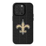 New Orleans Saints Text Backdrop MagSafe Compatible Phone Case for Apple iPhone
