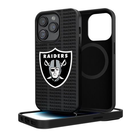 Las Vegas Raiders Blackletter Magnetic Case-0