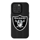 Las Vegas Raiders Text Backdrop MagSafe Compatible Phone Case for Apple iPhone