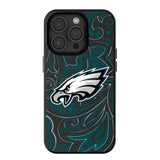Philadelphia Eagles Paisley MagSafe Compatible Phone Case for Apple iPhone