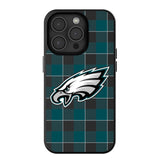 Philadelphia Eagles Plaid Magnetic Phone Case-0