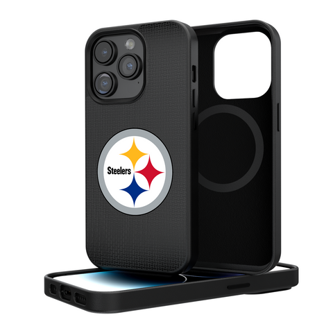 Pittsburgh Steelers Linen Magnetic Phone Case-0