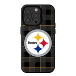 Pittsburgh Steelers Plaid Magnetic Phone Case-0