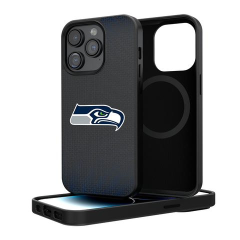 Seattle Seahawks Linen Magnetic Phone Case-0