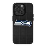 Seattle Seahawks Text Backdrop MagSafe Compatible Phone Case for Apple iPhone