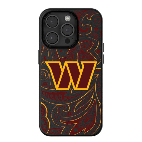 Washington Commanders Paisley MagSafe Compatible Phone Case for Apple iPhone